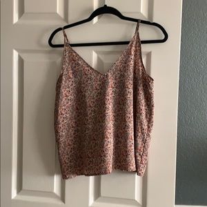 Floral Pattern tank top